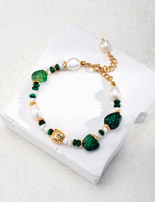 Forest Medley Pearl Bracelet