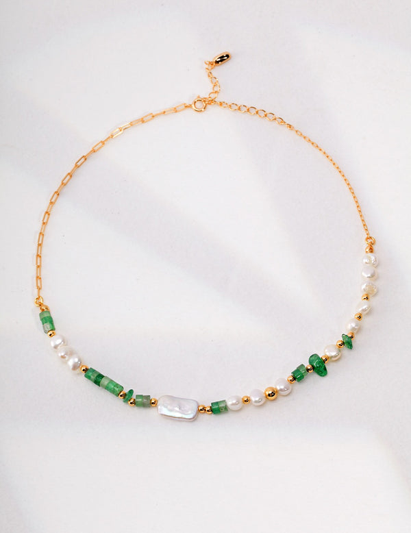 Verde Pearl Necklace