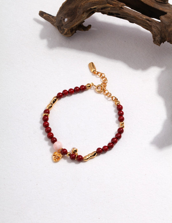 Cinnabar Charm Bracelet